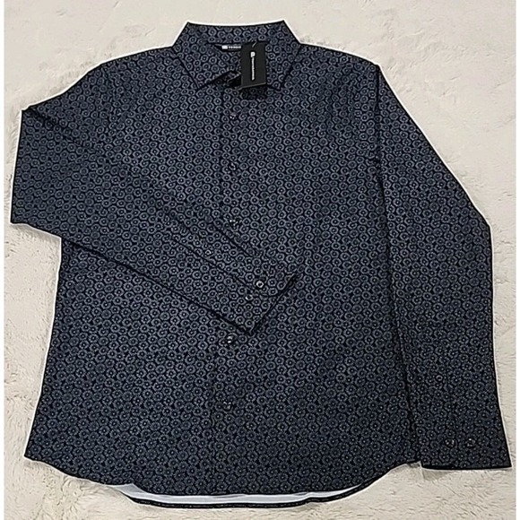 Travis Mathew Other - Travis Mathew NWT‎ Country Mile Long Sleeve Shirt Mens S Black Button-up Floral